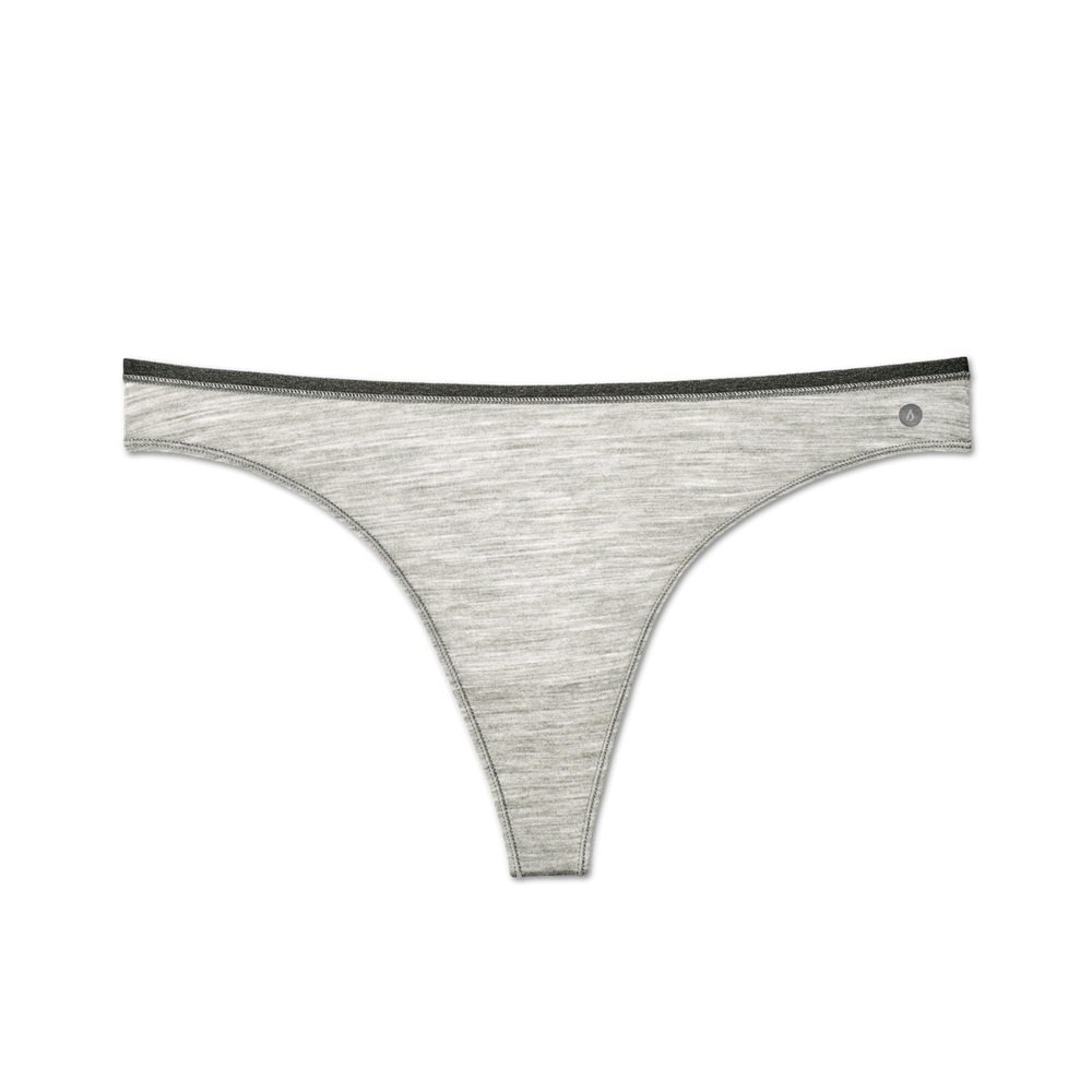 Allbirds Women's Briefs Grey - Trino® Thong - 81564NUAQ